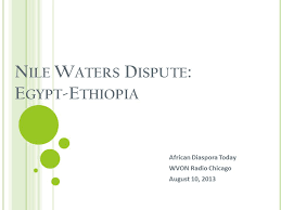 Nile Water Dispute: Egypt, Ethiopia And The Grand Renaissance Dam